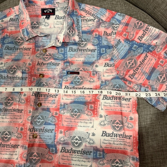 Billabong Men's Budweiser Logo Shirt - Picture 6 of 11